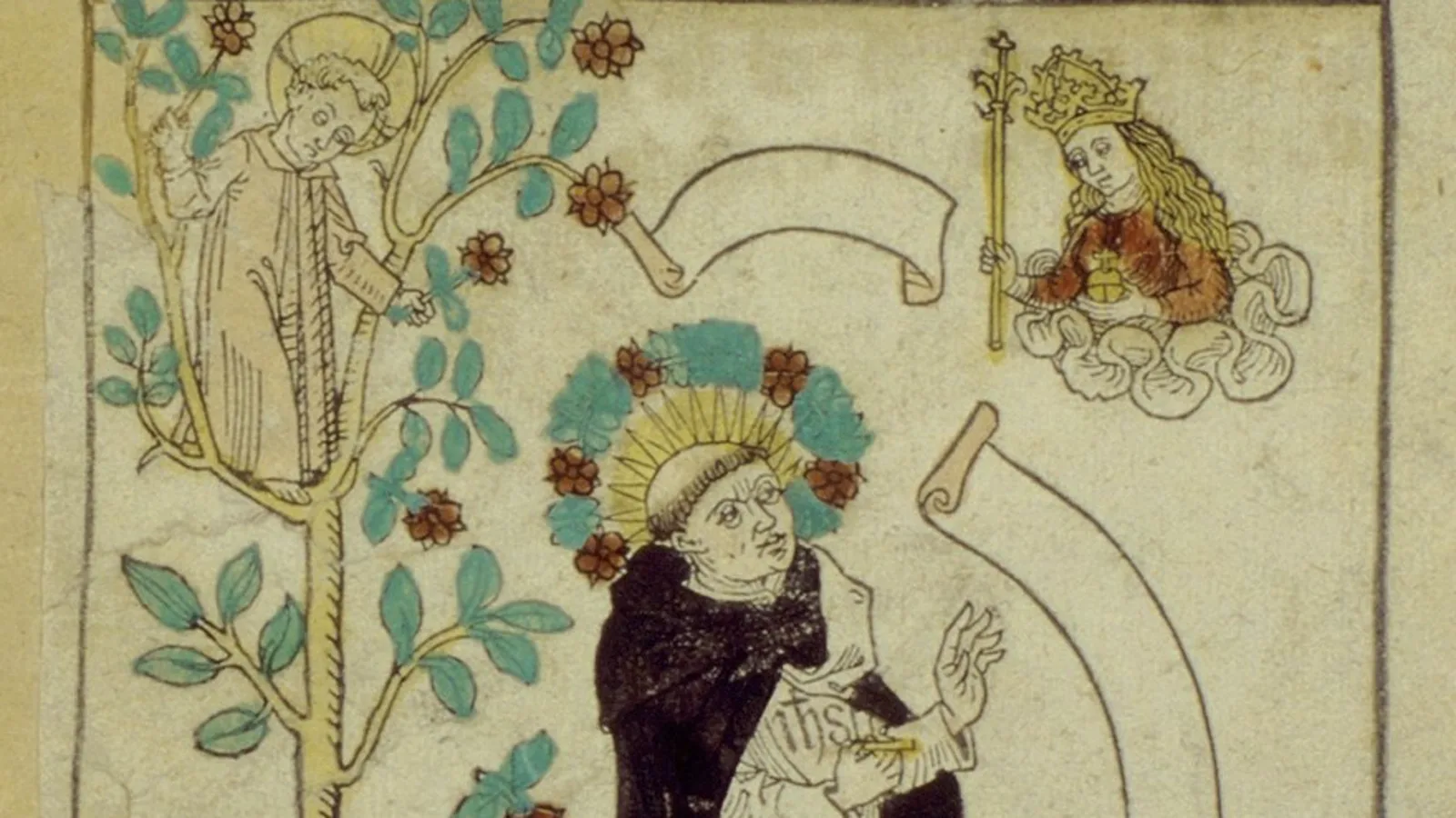 Historische Darstellung Heinrich Seuses