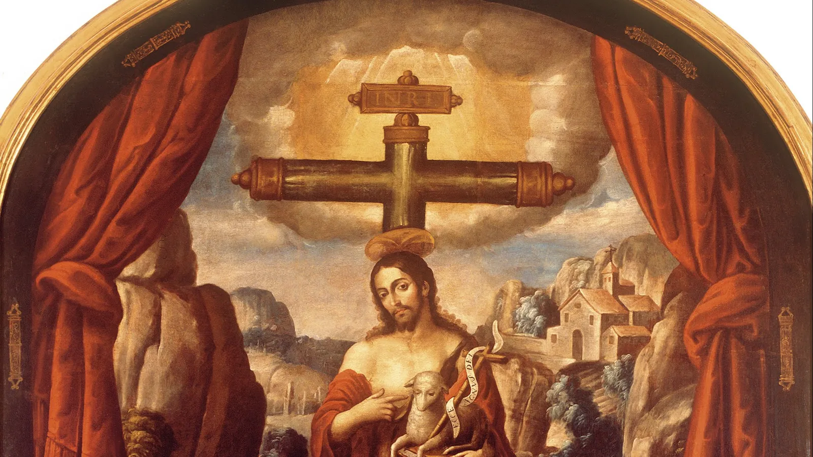 Porträt des heiligen Johannes vom Kreuz