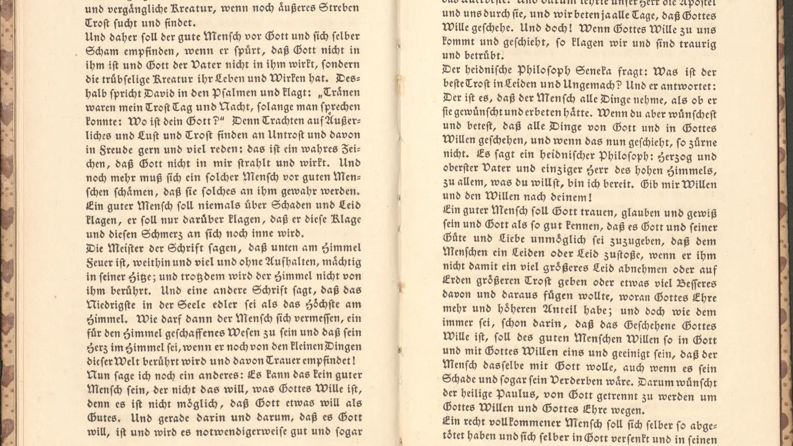 Historischer Drucktext zu Meister Eckhart