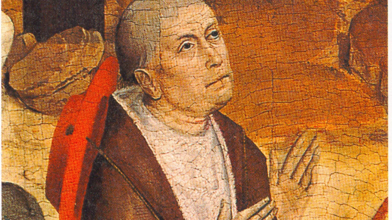 Zeitgenössisches Stifterbild Nikolaus von Kues