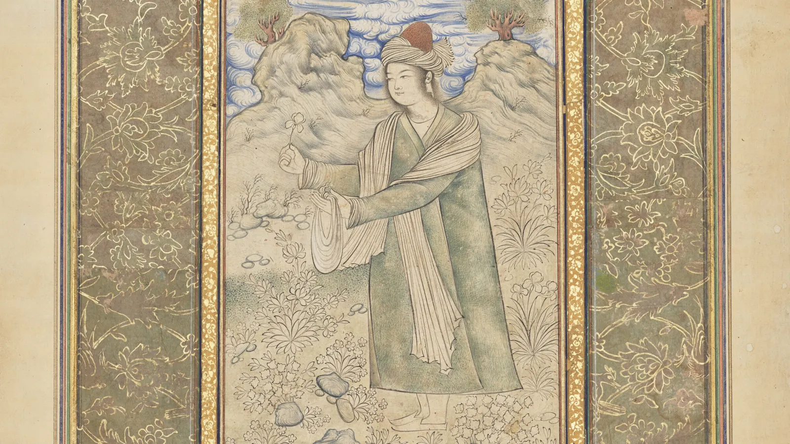 Darstellung eines Sufi-Derwisches