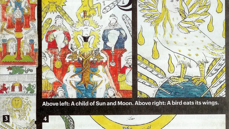 Alchemistische Illustration